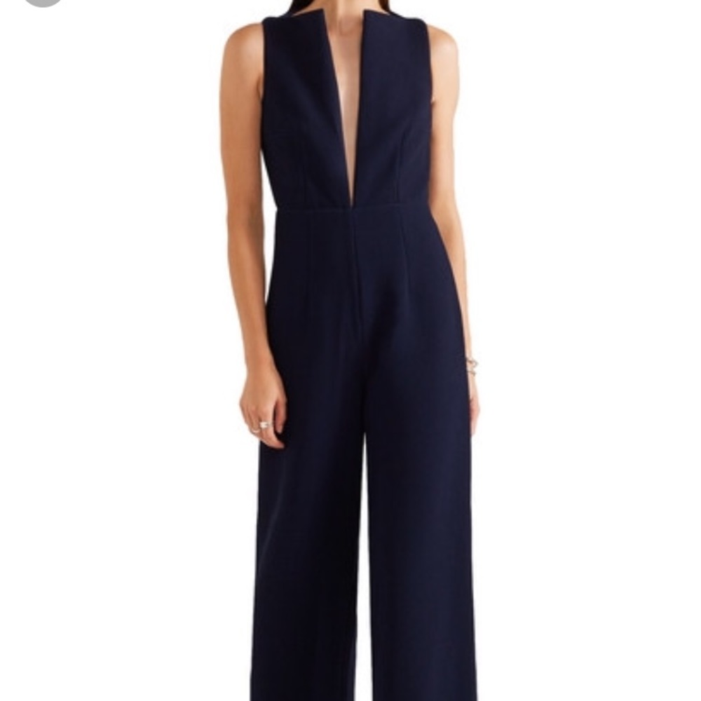 Exquisite Solace London Navy Jumpsuit in size 2